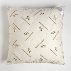 Подушка «Этель», подстёжка — овечья шерсть, 70×70 см, тик - Фото 6