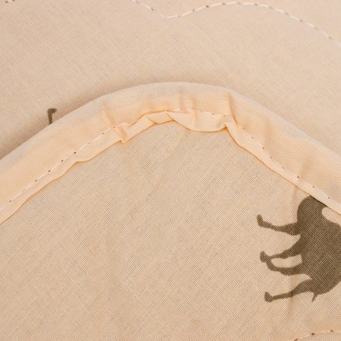 Одеяло "Этель" Верблюжья шерсть 172*205 см, тик, 300 гр/м2 - фото 1927260841