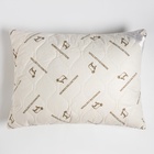 Подушка «Этель», подстёжка — овечья шерсть, 50×70 см, тик - Фото 6