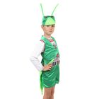 Детский карнавальный костюм "Кузнечик": шапка, фрак, шорты, на 122-134 см - Фото 1