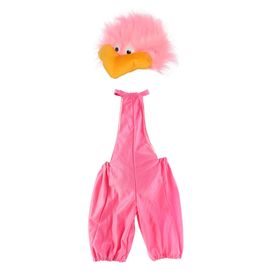 Детский карнавальный костюм "Страус розовый", 3 предмета, на рост 122-134 см