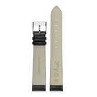 Ремешок для часов, мужской, 20 мм, запряжник 75 мм, горт 115 мм, натуральная кожа, чёрный - Фото 3