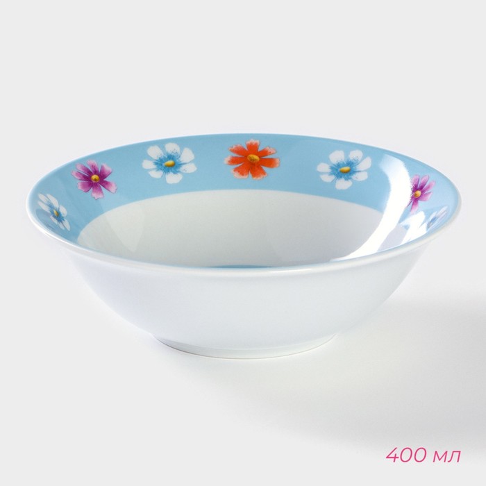 Набор детской посуды из керамики Доляна «Волшебница», 3 предмета: кружка 230 мл, миска 400 мл, тарелка d=18 см, цвет белый - фото 1895048457