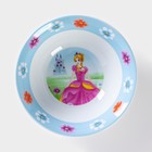 Набор детской посуды из керамики Доляна «Волшебница», 3 предмета: кружка 230 мл, миска 400 мл, тарелка d=18 см, цвет белый - Фото 9