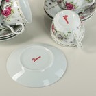 Сервиз чайный на подставке Доляна «Цветочный маскарад», 13 предметов: чайник 1 л, 6 чашек 210 мл, 6 блюдец - Фото 8
