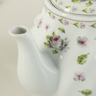 Сервиз чайный на подставке Доляна «Цветочный маскарад», 13 предметов: чайник 1 л, 6 чашек 210 мл, 6 блюдец - Фото 10