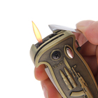 Зажигалка газовая «Нож», пьезо, 7.5×3.5 см - Фото 4