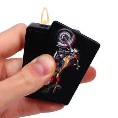 Зажигалка газовая «Мотоцикл», пьезо