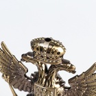 Зажигалка настольная с пепельницей, газовая «Двуглавый орёл» 16×11.3×8.7 см - Фото 4