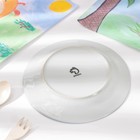 Набор детской посуды Доляна «Заяц футболист», 3 предмета: кружка 230 мл, миска 400 мл, тарелка d=18 см - Фото 3