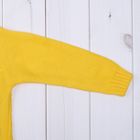 Кофточка детская «Цветочки», рост 80-86 см, цвет жёлтый - Фото 2