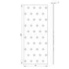 Пластина крепёжная, 80х200х2 мм, цинк, в упаковке 30 шт. (комплект 30 шт) - фото 20618378