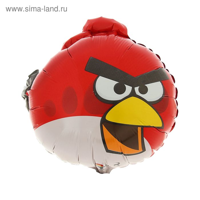 Шар фольгированный 12" Angry Birds для палочки - Фото 1