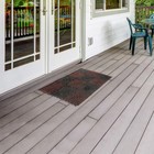 Покрытие ковровое щетинистое без основы «Травка», 40×53 см, чёрно-коричневый - Фото 2