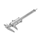 Штангенциркуль ТУНДРА, металлический, с глубиномером, цена деления 0.05 мм, 100 мм - Фото 6