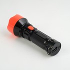 Фонарь ручной аккумуляторный, 1 LED, 16.5 х 5.7 х 5.7, от сети, красно-черный - Фото 2