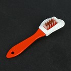 Щетка тройная для обуви Pregrada замша, нубук,велюр. - Фото 3