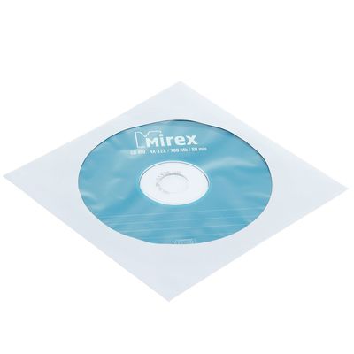 Диск CD-RW Mirex, 4-12x, 700 Мб, конверт, 1 шт.