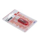 Флешка Mirex ELF RED, 8 Гб, USB2.0, чт до 25 Мб/с, зап до 15 Мб/с, красная - Фото 2