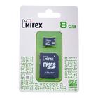 Карта памяти Mirex microSD, 8 Гб, SDHC, класс 10, с адаптером SD - Фото 2