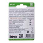 Карта памяти Mirex microSD, 8 Гб, SDHC, класс 10, с адаптером SD - Фото 3