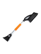 Щетка сметка, со скребком, "Люкс", мягкая ручка, 68 см, МИКС - Фото 6