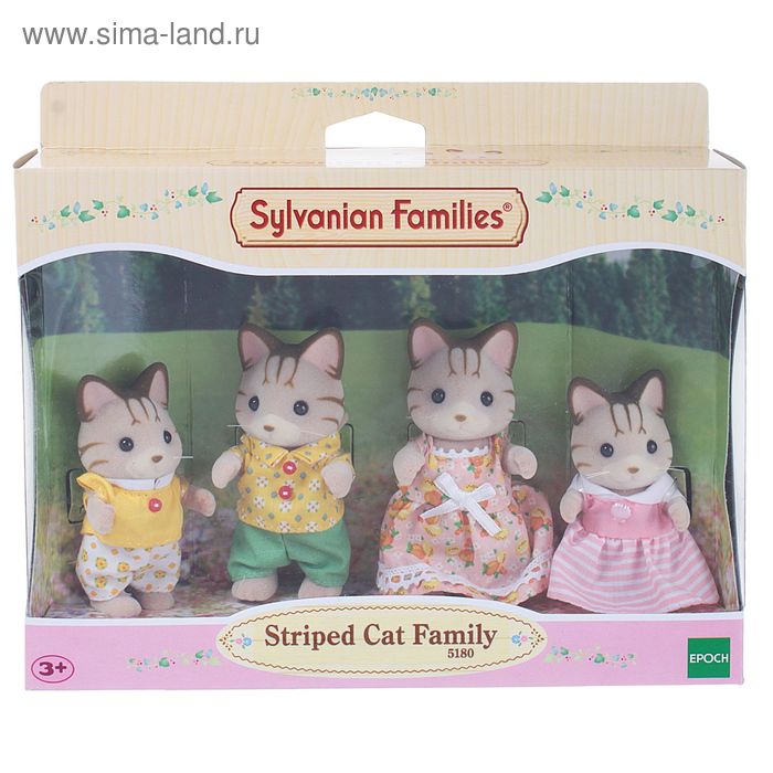 Набор «Семья полосатых кошек» - Фото 1