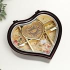 Музыкальная шкатулка «Изогнутое сердце», пластик, 19×17×7 см, МИКС - Фото 11