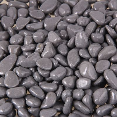 Грунт для аквариума DECOR DE «Галька цветная», фр. 8-12 мм, серая, 800 г