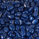 Грунт для аквариума «Галька цветная, темно-синяя» 800 г фр 8-12 мм - Фото 1