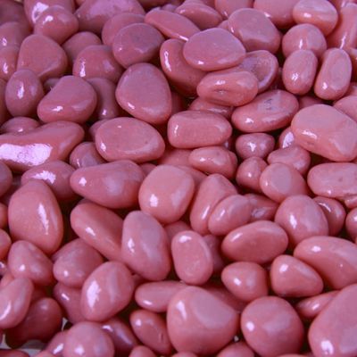 Грунт для аквариума DECOR DE «Галька цветная», фр. 8-12 мм, розовая, 800 г