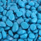 Грунт для аквариума DECOR DE «Галька цветная», фр. 8-12 мм, голубая, 800 г - Фото 1