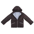 Куртка демисезонная для мальчика, рост 122 см, цвет шоколад 15-2 - Фото 2