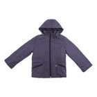 Куртка демисезонная для мальчика, рост 128 см, цвет серый 15-1 - Фото 1