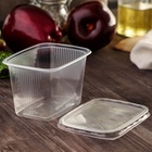 Контейнеры одноразовые с крышкой, набор 10 шт., пластик, 350 мл, 10.8×8.2×7 см, прозрачные - Фото 8