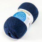 Пряжа для вязания спицами, крючком «Пехорский текстиль. Кроссбред Бразилии», 50% мериносовая шерсть, 50% акрил, 500 м/100 г, (571 синий) - Фото 3