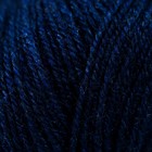 Пряжа для вязания спицами, крючком «Пехорский текстиль. Кроссбред Бразилии», 50% мериносовая шерсть, 50% акрил, 500 м/100 г, (571 синий) - Фото 2