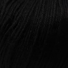 Пряжа "Детский каприз" 50%мериносовая шерсть, 50% фибра 225м/50гр (02-Черный) - Фото 6