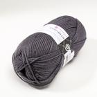 Пряжа для вязания спицами, крючком «Пехорский текстиль. Народная», 30% шерсть, 70% акрил объёмный, 220 м/100 г, (393 св. маренго) - Фото 7