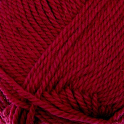 Пряжа "Мериносовая" 50%меринос.шерсть, 50% акрил 200м/100гр (523-Яр.цикламен)