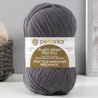 Пряжа для вязания спицами, крючком «Пехорский текстиль. Австралийский меринос», 95% мериносовая шерсть, 5% акрил объёмный 400 м/100 г, (393 св. морен) - Фото 4