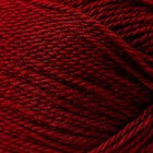 Пряжа для вязания спицами, крючком «Пехорский текстиль. Мериносовая», 50% мериносовая шерсть, 50% акрил, 200 м/100 г, (07 бордо) - Фото 4