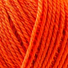 Пряжа для вязания спицами, крючком «Пехорский текстиль. Мериносовая», 50% мериносовая шерсть, 50% акрил, 200 м/100 г, (284 оранжевый) - Фото 4