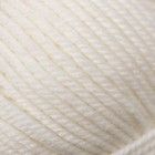 Пряжа для вязания спицами, крючком «Пехорский текстиль. Народная», 30% шерсть, 70% акрил объёмный, 220 м/100 г, (01 белый) - Фото 4