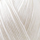 Пряжа для вязания спицами, крючком «Пехорский текстиль. Австралийский меринос», 95% мериносовая шерсть, 5% акрил объёмный 400 м/100 г, (01 белый) - Фото 5