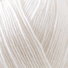 Пряжа для вязания спицами, крючком «Пехорский текстиль. Австралийский меринос», 95% мериносовая шерсть, 5% акрил объёмный 400 м/100 г, (01 белый) - Фото 2