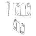 Захват мебельный, оцинкованный - Фото 3