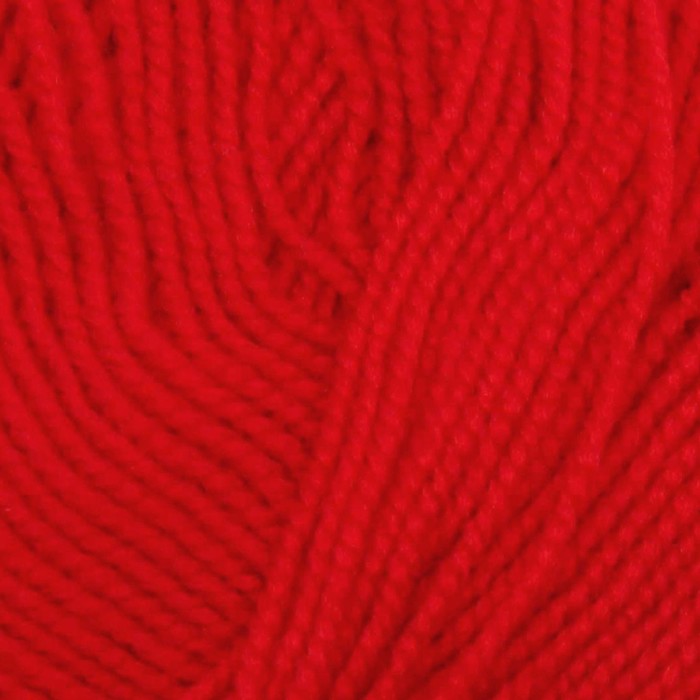 Пряжа "Бисерная" 100% акрил 450м/100гр (06-Красный)