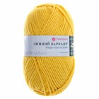 Пряжа "Зимний вариант" 95% имп.шерсть, 5% акрил объёмный 100м/100гр (75-Желтая роза) - Фото 2