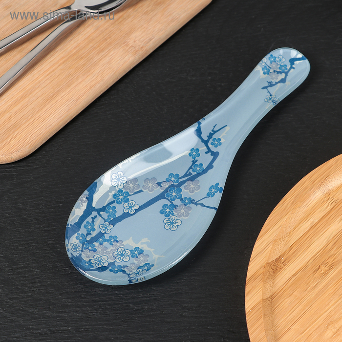 Подставка под ложку Доляна «Сакура», 23×8 см - Фото 1